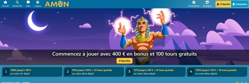 Amon casino en ligne